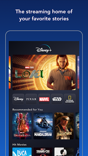 Disney+app截图