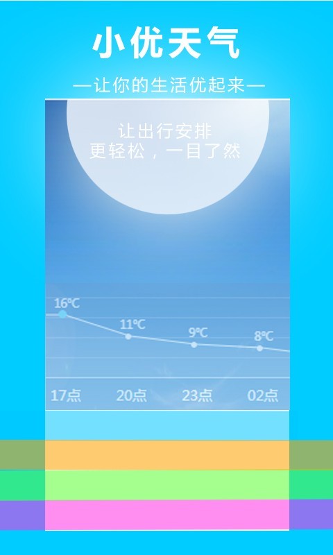 小优天气app截图