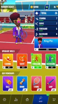 网球明星终极交锋app截图