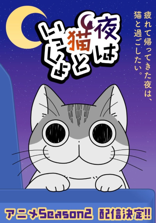《与猫共度的夜晚》第二季宣传图公布