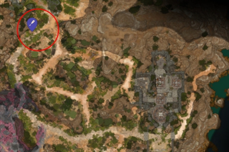 《博德之门3》开局铁锹位置一览