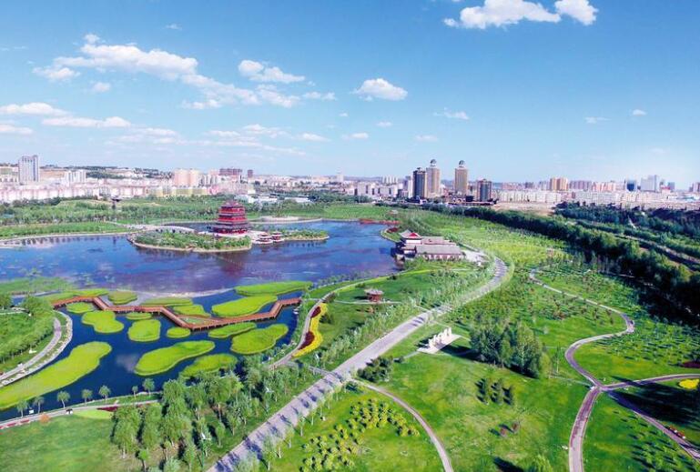 赣榆河滨公园图片