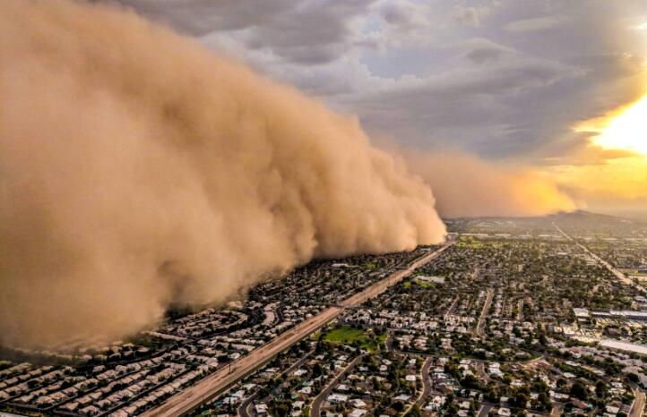 2009年沙尘暴图片